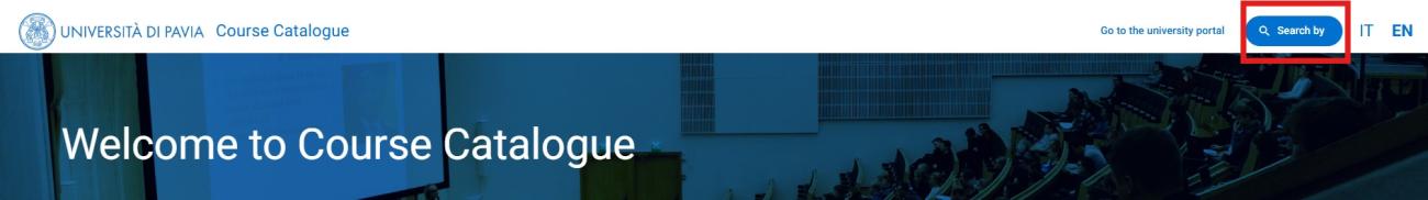 how to search for single courses